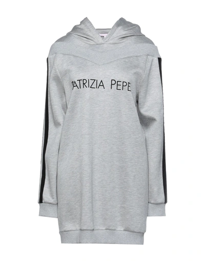 Shop Patrizia Pepe Sweatshirts In Light Grey