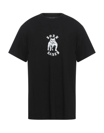 Shop Born X Raised T-shirts In Black