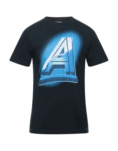 Shop Alltimers T-shirts In Dark Blue