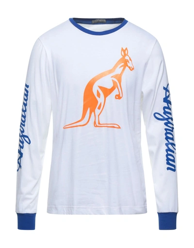 Shop Australian T-shirts In White