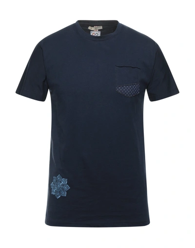 Shop Outfit T-shirts In Dark Blue