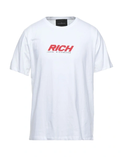 Shop John Richmond T-shirts In White