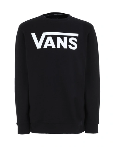Shop Vans Mn  Classic Crew Ii Man Sweatshirt Black Size Xl Cotton
