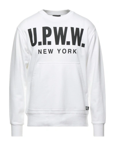 Shop Upww Sweatshirts In White