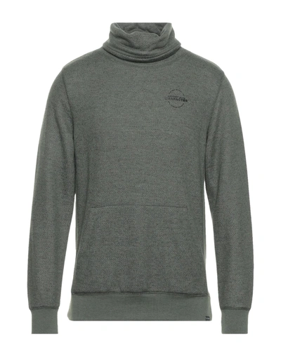 Shop Garcia Sweatshirts In Military Green