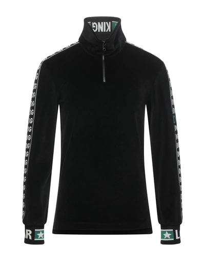Shop Dolce & Gabbana Man Sweatshirt Black Size 36 Cotton, Polyester, Elastane