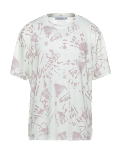Shop Bolongaro Trevor Woman T-shirt Ivory Size L Polyester In White