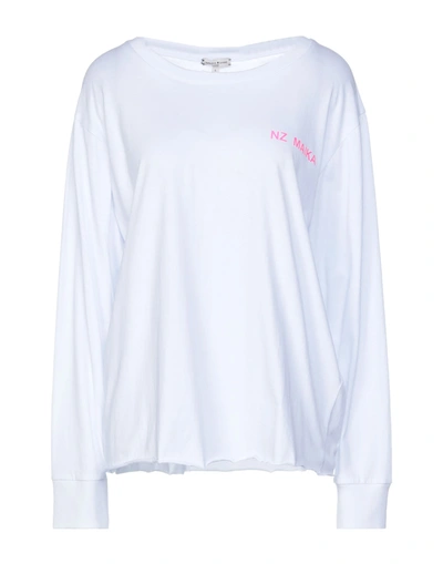 Shop Natasha Zinko T-shirts In White