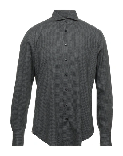 Shop Emanuele Maffeis Shirts In Grey
