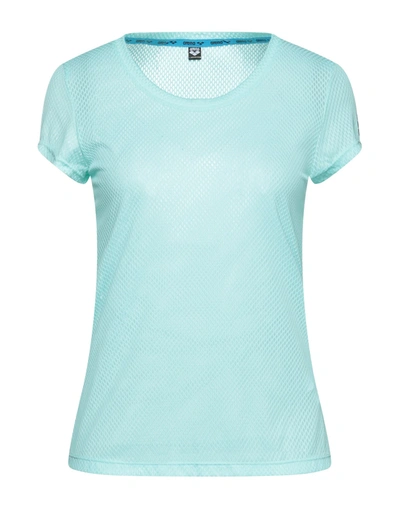 Shop Arena Woman T-shirt Light Green Size M Polyester, Elastane
