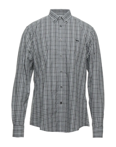 Shop Harmont & Blaine Shirts In Grey
