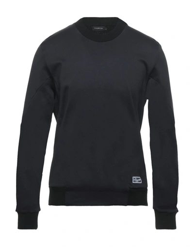 Shop Ermenegildo Zegna Sweatshirts In Black