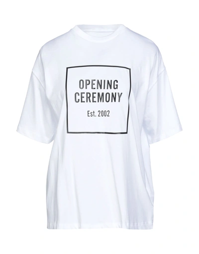 Shop Opening Ceremony T-shirts In White