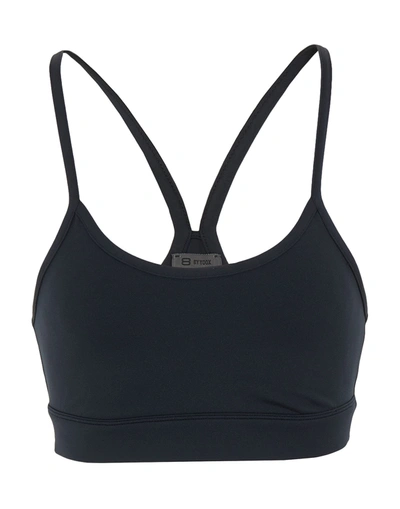 Shop 8 By Yoox Recycled Poly Bra Woman Top Black Size L Polyester, Elastane