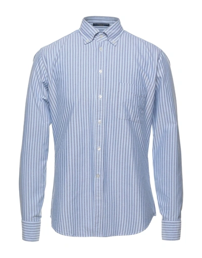 Shop B.d.baggies Shirts In Sky Blue