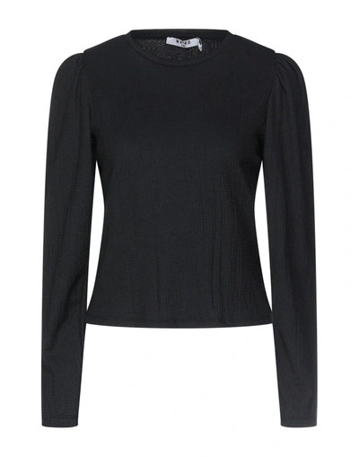 Shop Na-kd Woman T-shirt Black Size Xs Polyester, Elastane