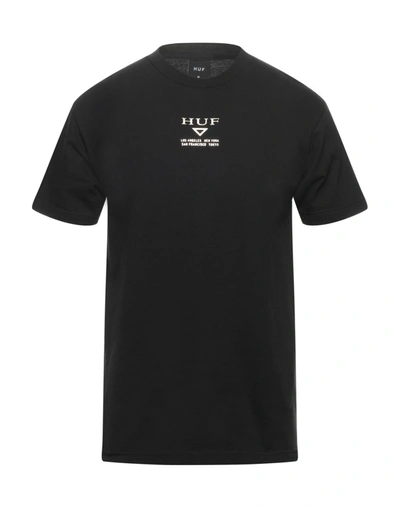 Shop Huf Man T-shirt Black Size M Cotton