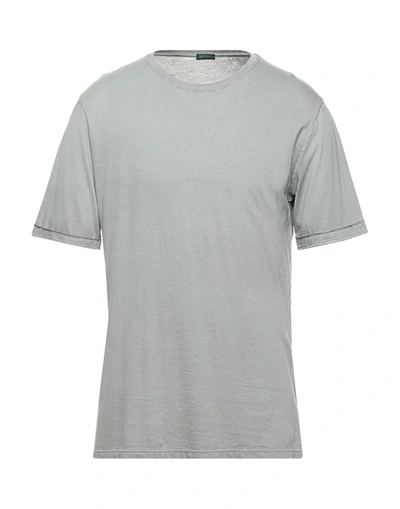 Shop Zanone T-shirts In Light Grey
