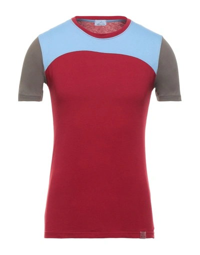 Shop Berna Man T-shirt Red Size Xl Cotton