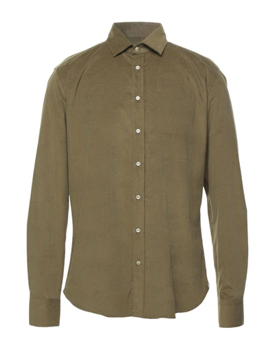 Shop Liberty Rose Shirts In Military Green