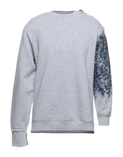 Shop Corelate Man Sweatshirt Light Grey Size S Cotton, Polyester