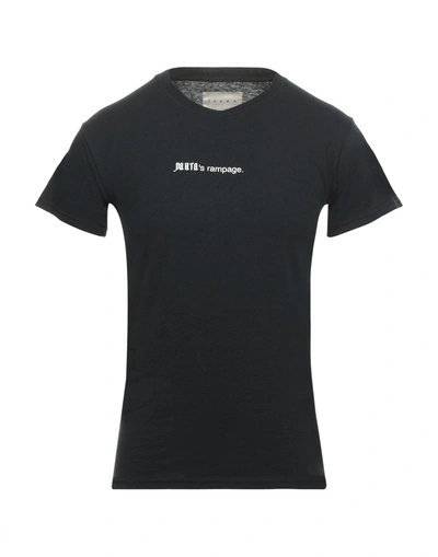Shop Paura Man T-shirt Black Size S Cotton