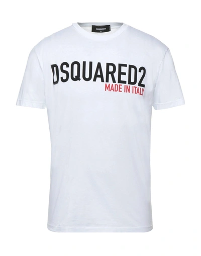 Dsquared2 T-shirts In White