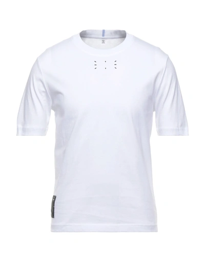 Shop Mcq By Alexander Mcqueen Mcq Alexander Mcqueen Man T-shirt White Size Xs Cotton, Polyester
