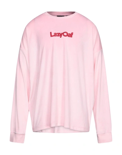 Shop Lazy Oaf Sweatshirts In Pink