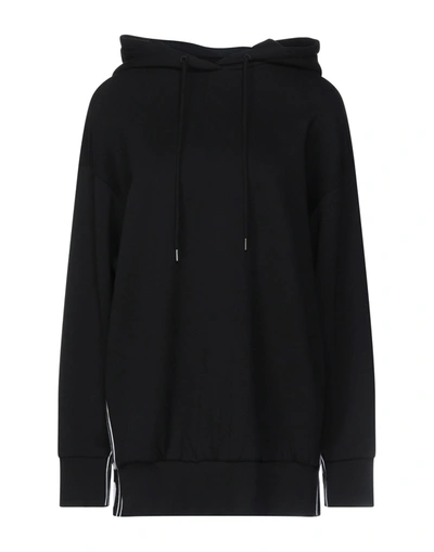 Shop Stella Mccartney Woman Sweatshirt Black Size Xs Cotton, Viscose, Polyester