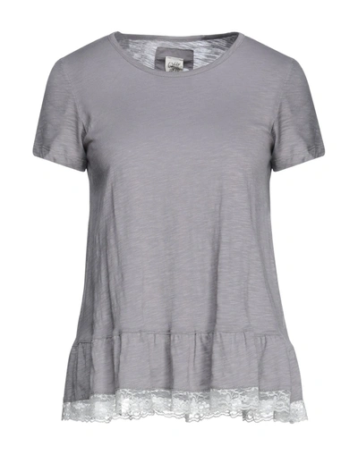 Shop Caffe' D'orzo T-shirts In Grey