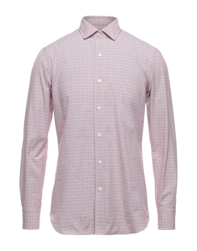 Shop Salvatore Piccolo Shirts In Red