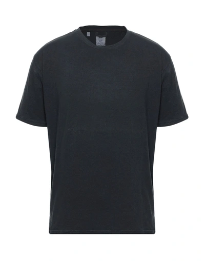 Shop R3d Wöôd Man T-shirt Steel Grey Size S Cotton, Elastane