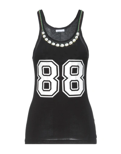 P.a.r.o.s.h Tank Tops In Black