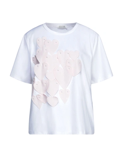 Shop Molly Bracken T-shirts In White