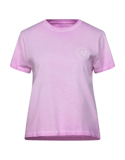 Shop Opening Ceremony Woman T-shirt Light Purple Size M Cotton