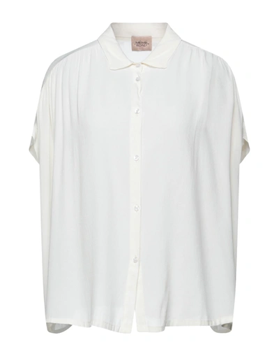 Shop Même Road Shirts In Ivory