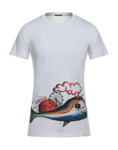 Shop Neill Katter T-shirts In White