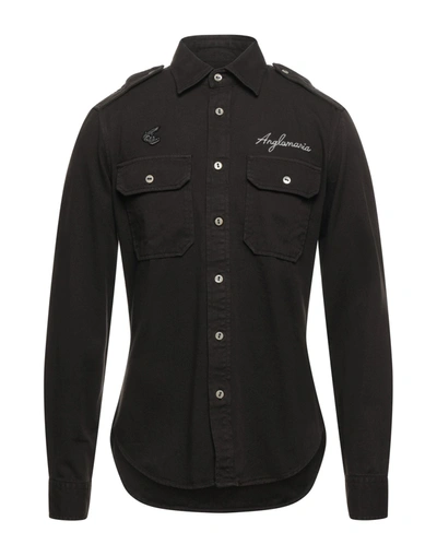 Shop Vivienne Westwood Anglomania Shirts In Cocoa