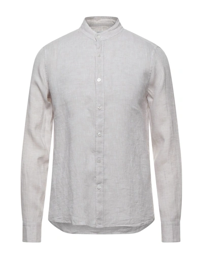 Shop Bagutta Shirts In Light Grey