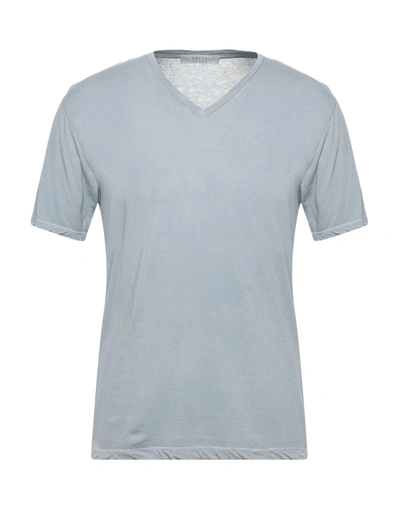 Shop Vneck T-shirts In Light Grey