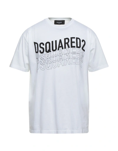 Dsquared2 T-shirts In White