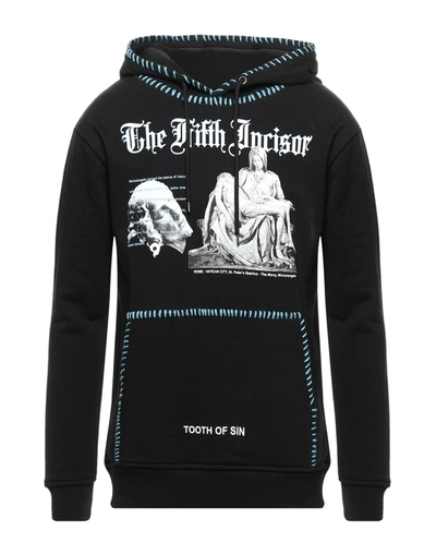 Shop Ihs Man Sweatshirt Black Size Xxs Cotton