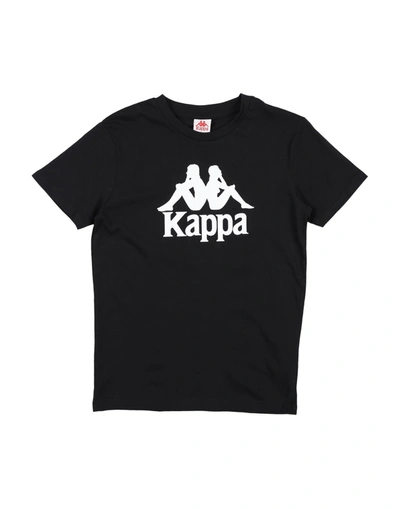 Kappa Little Kid's & Kid's Authentic Estessi T-shirt In Black