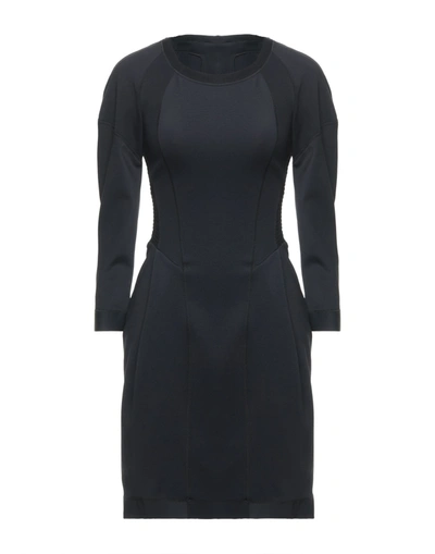 Shop High Woman Mini Dress Black Size 12 Nylon, Elastane