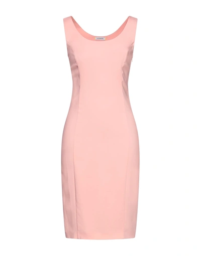 Shop Iceberg Woman Midi Dress Salmon Pink Size 6 Viscose, Elastane
