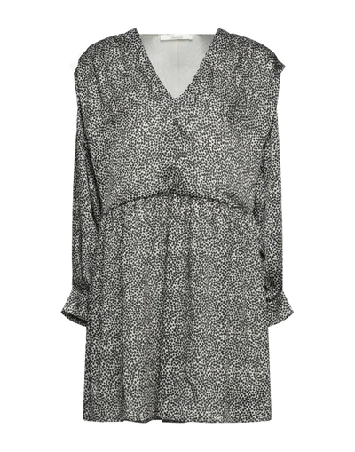Shop Souvenir Woman Mini Dress Beige Size S Polyester