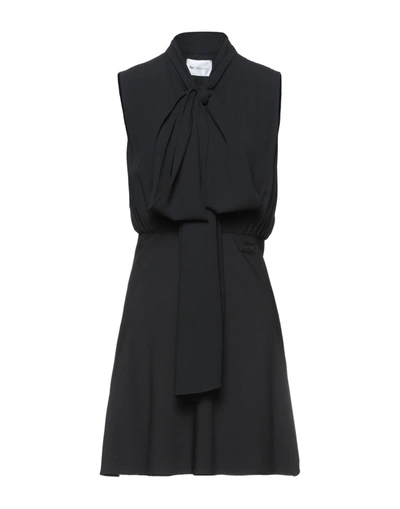 Shop Be Blumarine Woman Short Dress Black Size 12 Polyester