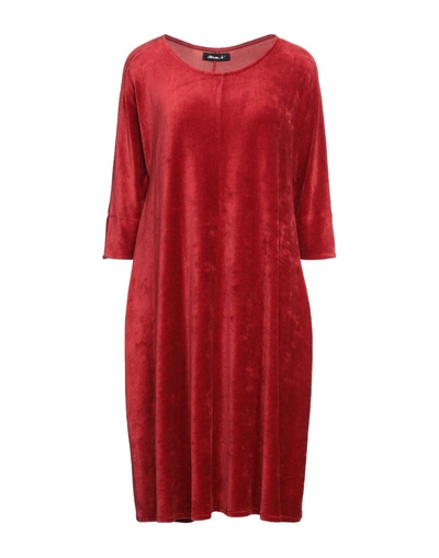 Shop Mama B Midi Dresses In Red