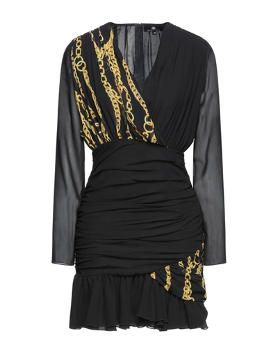 Shop Divedivine Short Dresses In Black